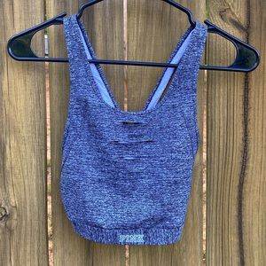 PINK Victoria’s Secret Ultimate Unlined Sports Bra | S | Gray